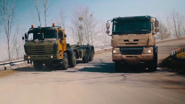 8x8 TATRA PHOENIX & TATRA TERRA TRACTORS [EN] смотреть онлайн