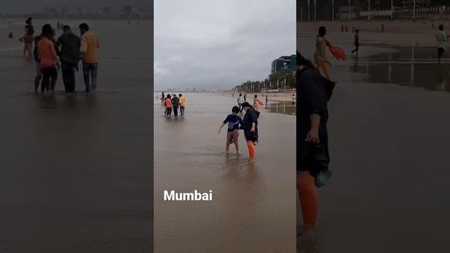 #mumbai. #Juhu Beach ⛱ смотреть онлайн