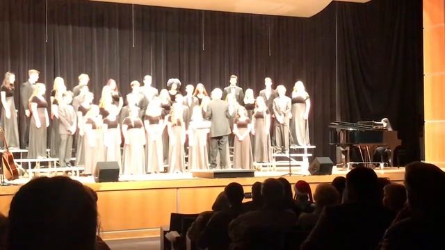 2018 12 “The Seal Lullaby” Nation Ford High School Concert Choir - Lily Averkamp смотреть онлайн