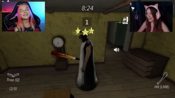 GRANNY + Roblox c @NZKot и @TilkaPlay ▶️ Бабка кошмарит детей ▶️ GRANNY в РОБЛОКС