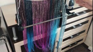 Как изготовить сенегальские косы | Изготовление и вплетение сенегальских косичек через брейды