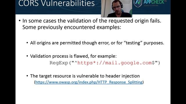 HTML5 Security Part 3/3 - CORS смотреть онлайн