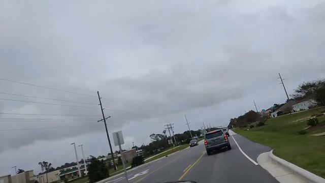 Driving into Emerald Isle after Hurricane Florence смотреть онлайн