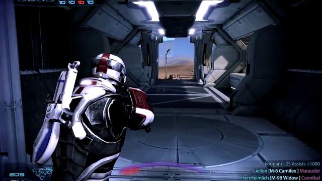 Mass Effect 3 MP - Phoenix Cerberus Adept смотреть онлайн