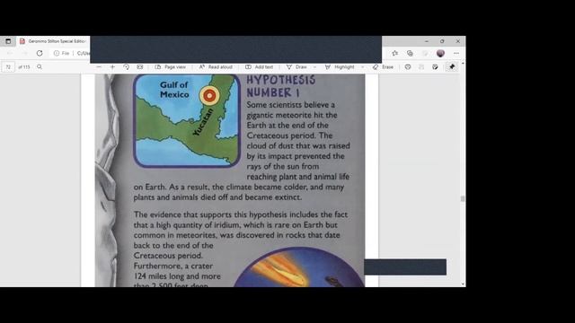 The Journey Through Time Dinosaur Disaster (Geronimo Stilton ) ▶ Чтение на английском смотреть онлайн