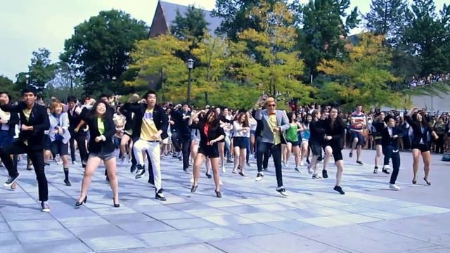 Cornell University- Flash Mob - Gangnam Style (1) смотреть онлайн