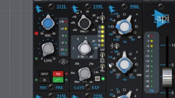 UAD API Vision Channel Strip