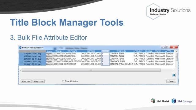 How to Update CAD Title Blocks up to 98% Faster - Industry Solutions Webinar смотреть онлайн