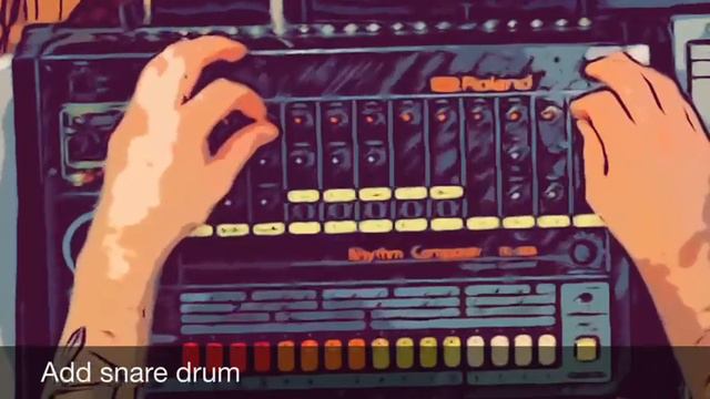 Roland TR-808 & Roland SH-101 underground chicago house livejam смотреть онлайн