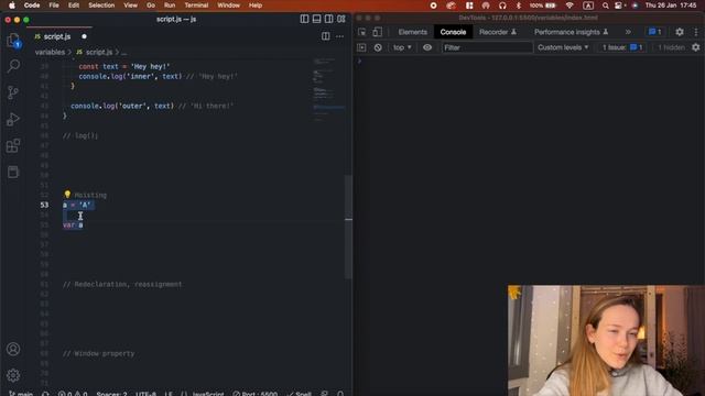 JavaScript балачки: var, let, const в чому різниця смотреть онлайн