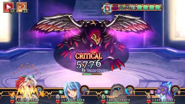 Monster Viator: Tower of Rao final secret boss. смотреть онлайн