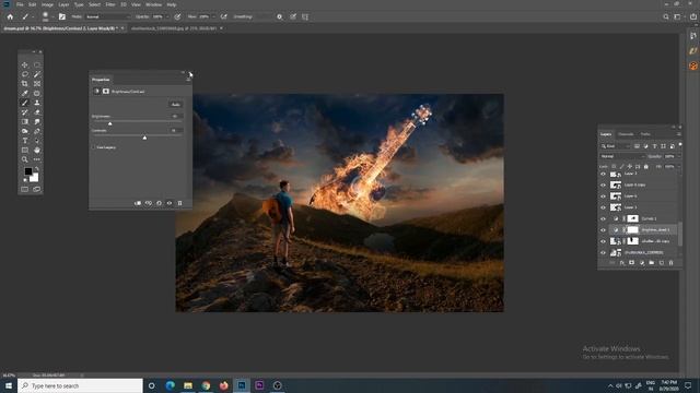 Your Dream // Manipulation Photoshop Art Tutorial смотреть онлайн