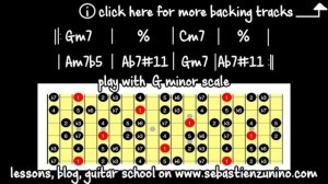 Bossa Nova Baking Track in Gm