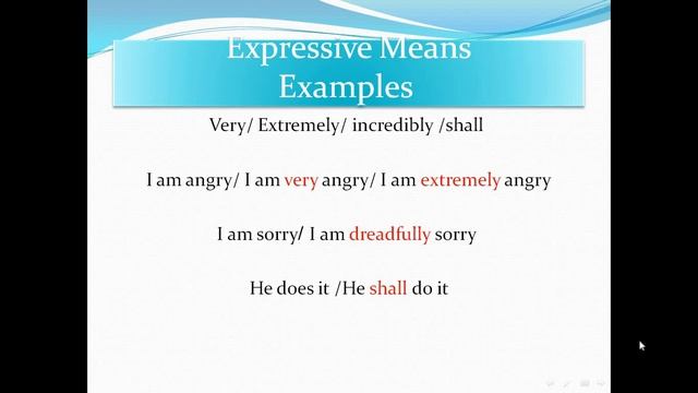 expressive means and stylistic devices смотреть онлайн