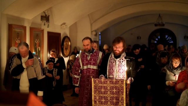 Чтение канона Андрея Критского во вторник первой недели Великого Поста смотреть онлайн