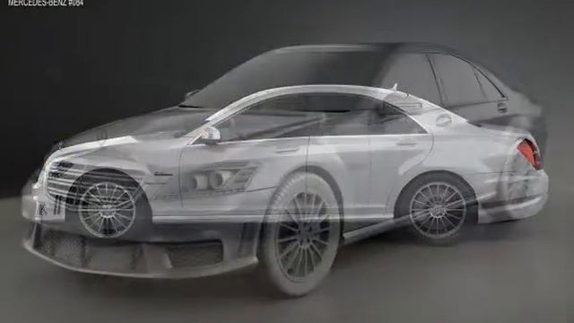 3D Model MercedesBenz Sclass 65 AMG 2012 3D Model at 3DExport.com смотреть онлайн