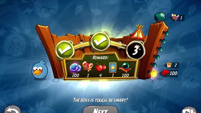 Angry Birds 2 AB2 4-5-6 Daily Challenge - 2024/01/02 for extra Blues card смотреть онлайн
