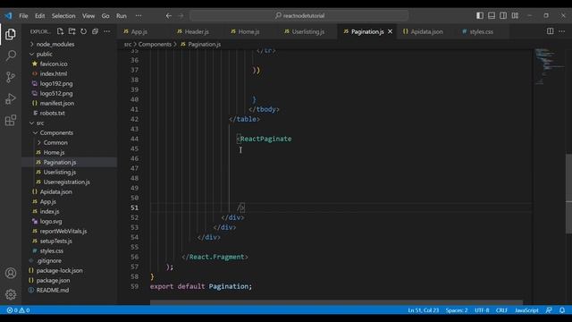 Pagination in React Js смотреть онлайн
