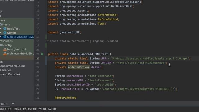 Android Appium Emulator Test on Sauce Labs смотреть онлайн