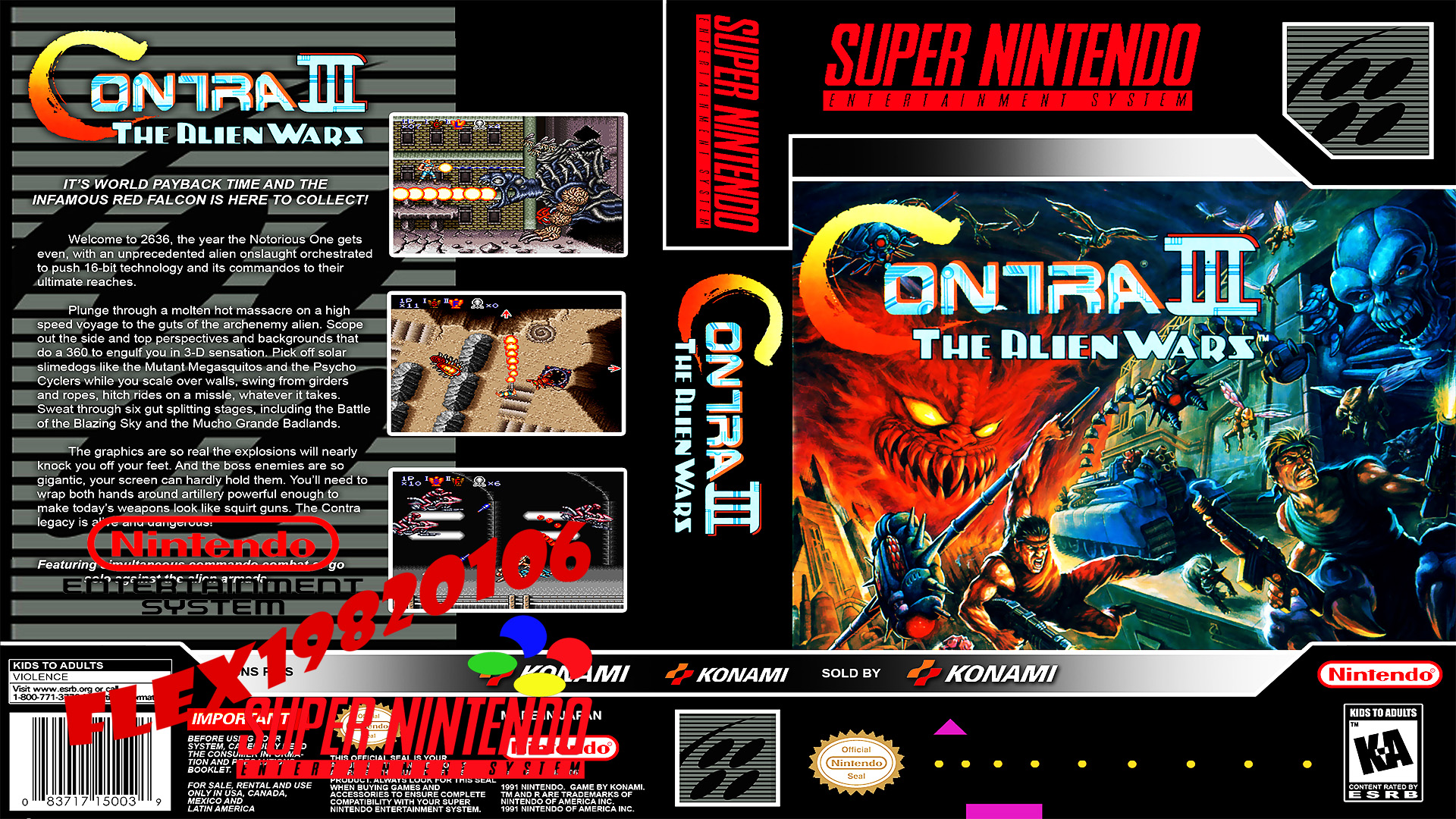 Обложка из SNES: Contra 3 - The Alien Wars (en) longplay [36]