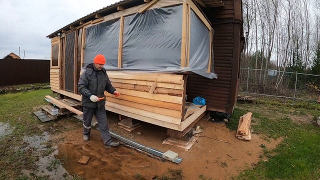 Пиломатериал 2 сорта. Из какого материала, мы строим на участке. смотреть онлайн