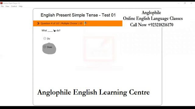 Present Simple tense exercise смотреть онлайн