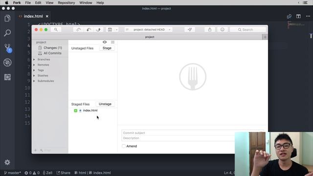 Your first Git commit смотреть онлайн