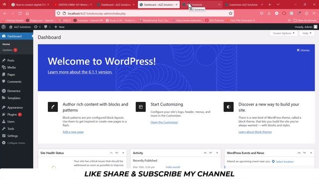 How to add pages and menu items in WordPress | How to create a menu in WordPress | Menu in WordPres смотреть онлайн