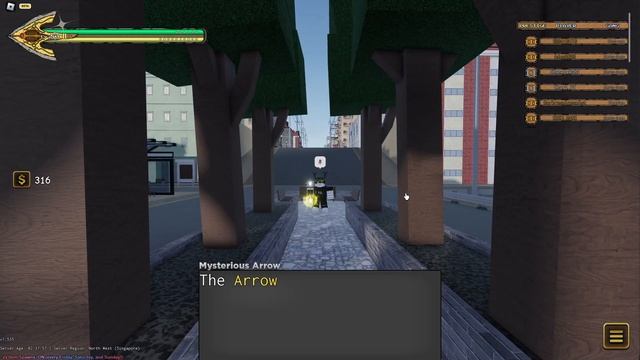 Roblox | Your Bizarre Adventure (YBA) | Lucky Arrows moment смотреть онлайн