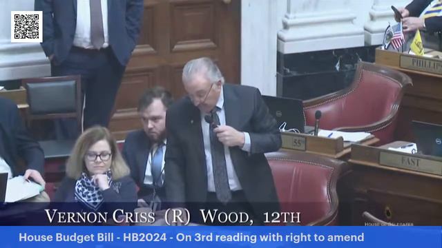 WV House - House Budget Bill, Public Employees Salaries Bill смотреть онлайн