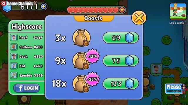 Lep's World 3 Android İos Free Game Gameplay Video #5 смотреть онлайн