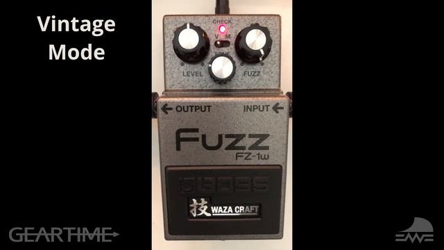 Demo - Boss Waza Craft Fuzz FZ-1W | Bass Effects Pedal | Airwwwave