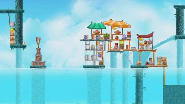 Angry Birds Rio Chest #8 Walkthrough Level 15 High Dive смотреть онлайн