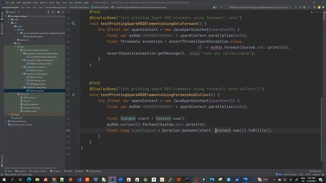 46 - Spark RDD - Printing elements using Spark collect() смотреть онлайн
