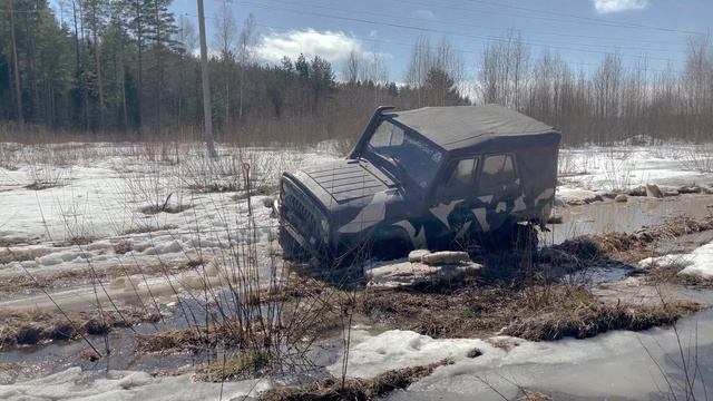 УАЗ на 38’х CST tires весенний offroad ч.2 смотреть онлайн