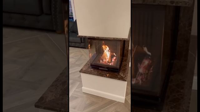 Трёхсторонний камин с топкой АСТОВ в деревянном доме #камины #астов #степан_знает #идеидлядома смотреть онлайн