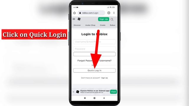 How to Use Quick Login to Roblox Mobile смотреть онлайн