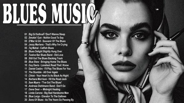 4 Hour Relaxing With Blues Music - Beautiful Relaxing Blues Music - Best Album Blues Rock Songs