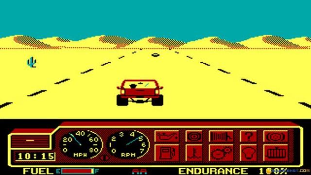 4x4 Offroad racing gameplay (PC Game, 1988) смотреть онлайн