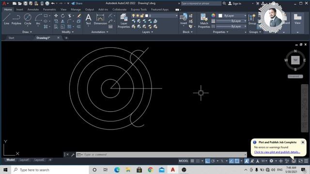AutoCAD Practice Drawing Tutorial In Hindi/Urdu Class 16 смотреть онлайн