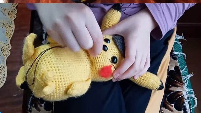 Вязаный покемон. смотреть онлайн