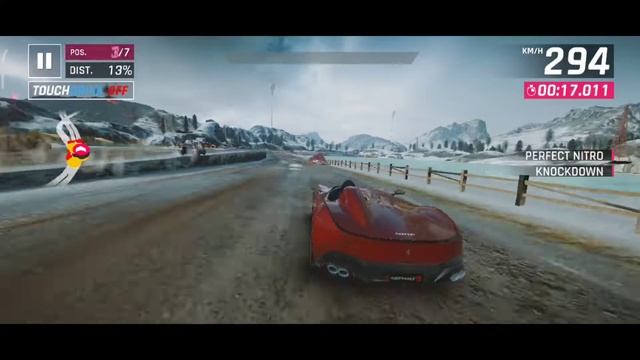 Asphalt 9 Legends - Ferrari Monza SP1 Car Gameplay смотреть онлайн
