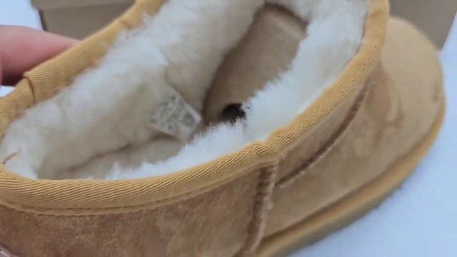 Женские Угги Ugg Ultra Mini Tasman Chestnut смотреть онлайн