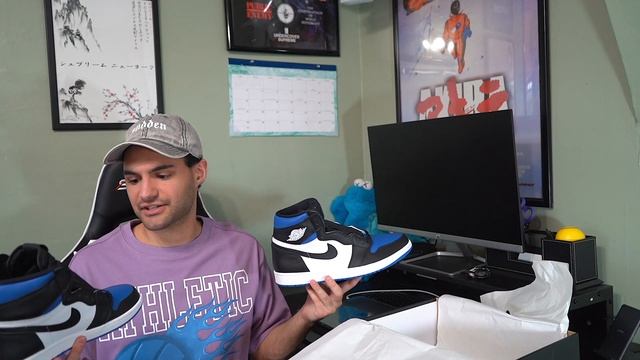 NIKE SNKRS UNBOXING! | AIR JORDAN 1 ROYAL TOES & SKETCH BLAZERS! смотреть онлайн