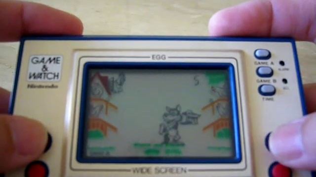 Nintendo Game and Watch - Egg - EG 26 смотреть онлайн