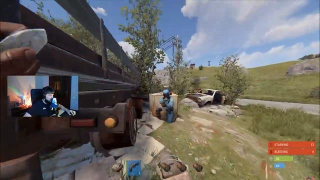 БЗДЕН ПРОТИВ БОТА в РАСТ/RUST смотреть онлайн