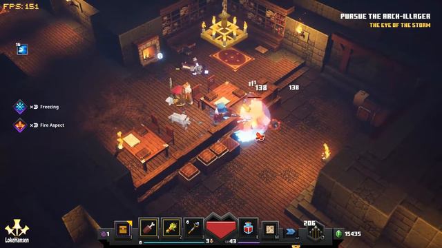 Arch Illager *Spoiler* | Minecraft Dungeons - defeating the Arch Illager смотреть онлайн