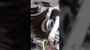 установка двигателя на бензопилу ms180