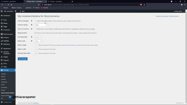 Add quantity increment buttons for Woocommerce WordPress shop/Category page смотреть онлайн