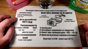 ЗАЛИЛ ВОДУ ВМЕСТО АНТИФРИЗА! ЧТО БУДЕТ?